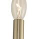 Carrara Wall Sconce Wall Light in Champagne Gold