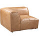 Luxe Brown Corner Chair