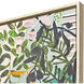 Home Green and Pink and Turquoise Canvas