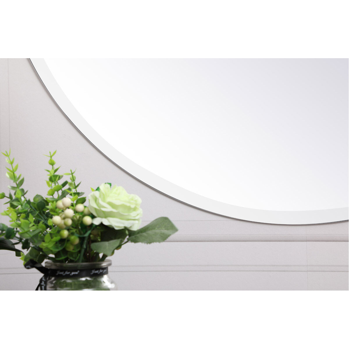 Gracin 36 X 36 inch Clear Wall Mirror