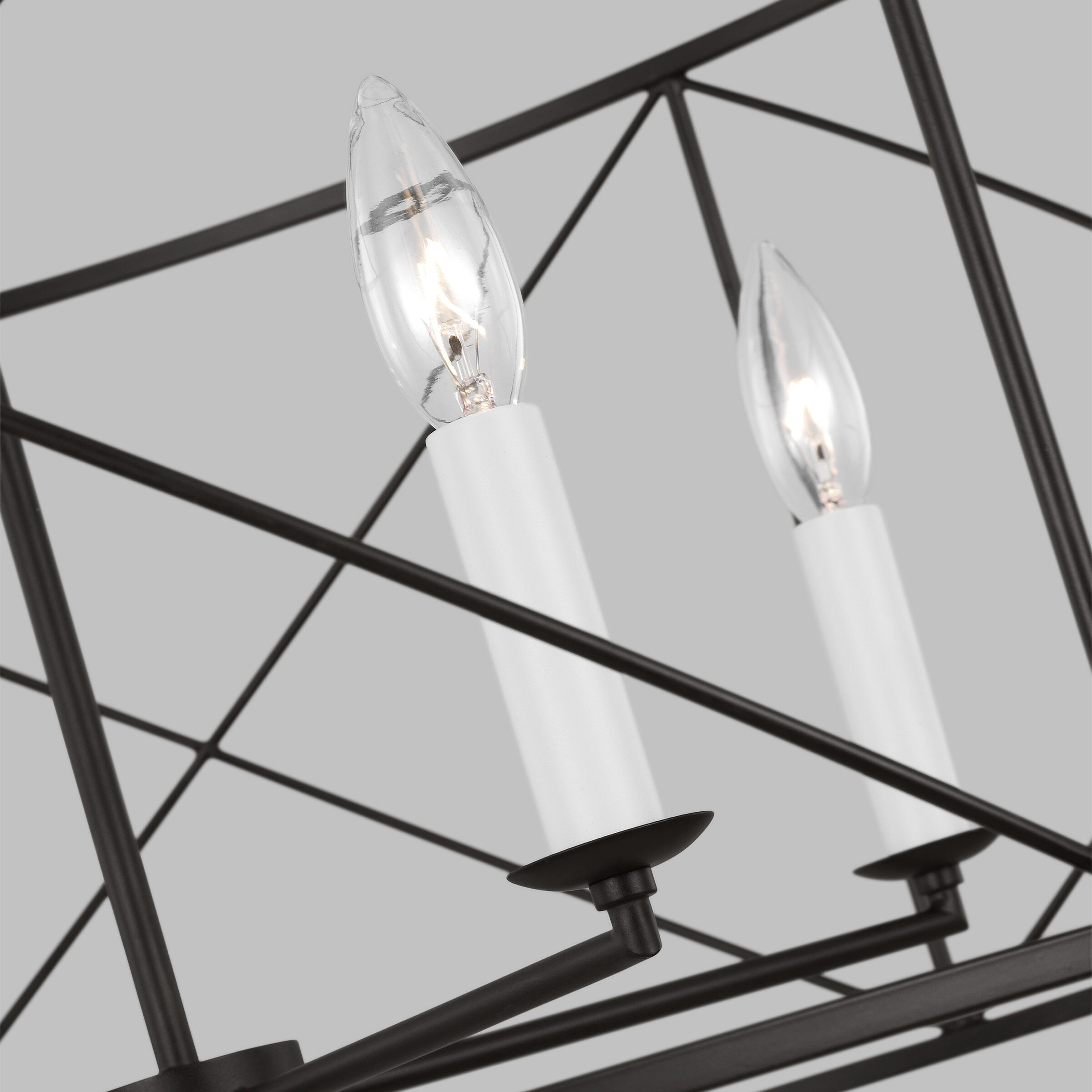 C&M by Chapman & Myers Beatrix 4 Light 30 inch Aged Iron Lantern Pendant Ceiling Light