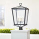 Chapman & Myers DarlanaO 4 Light 31 inch Bronze Outdoor Post Light