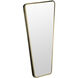 Juliet 51 X 35 inch Antique Brass Mirror