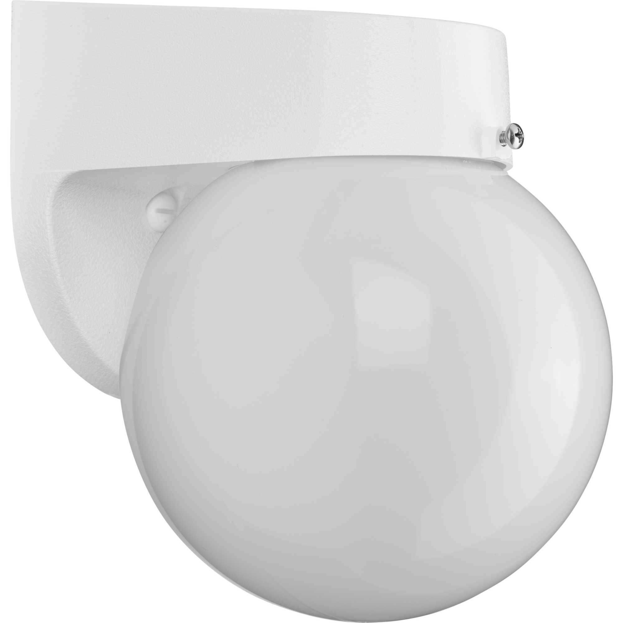 Polycarbonate Outdoor Outdoor Wall Lantern in White