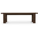 Esmond Brown Outdoor Dining Bench