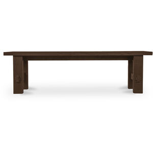 Esmond Brown Outdoor Dining Bench