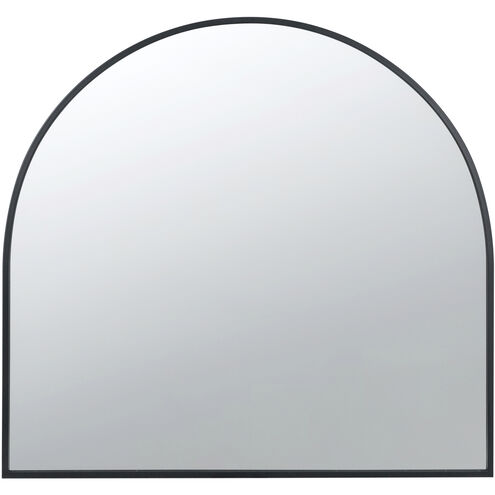 Celine 33 X 31 inch Black Wall Mirror