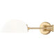 Breton Wall Sconce Wall Light in Modern Gold