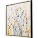 Window Art Blue and Green and Multi and Yellow Canvas