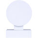 Javon LED 7 inch White Outdoor Lantern
