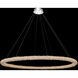 Lina LED 60 inch Polished Chrome Pendant Ceiling Light in Firenze