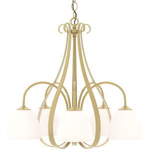 Sweeping Taper 5 Light 24.00 inch Chandelier