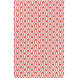 Fallon 96 X 60 inch Bright Red, Ivory Rug