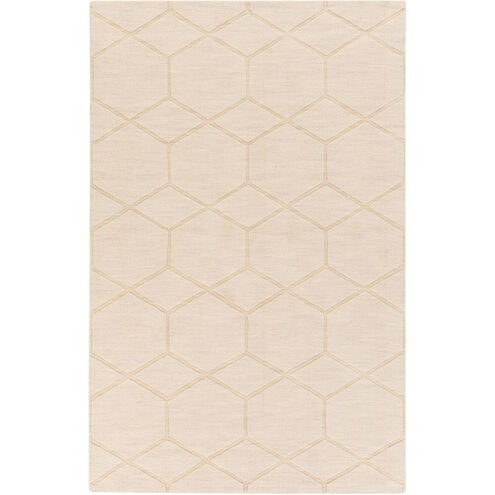Mystique 63 X 39 inch Neutral Area Rug, Wool