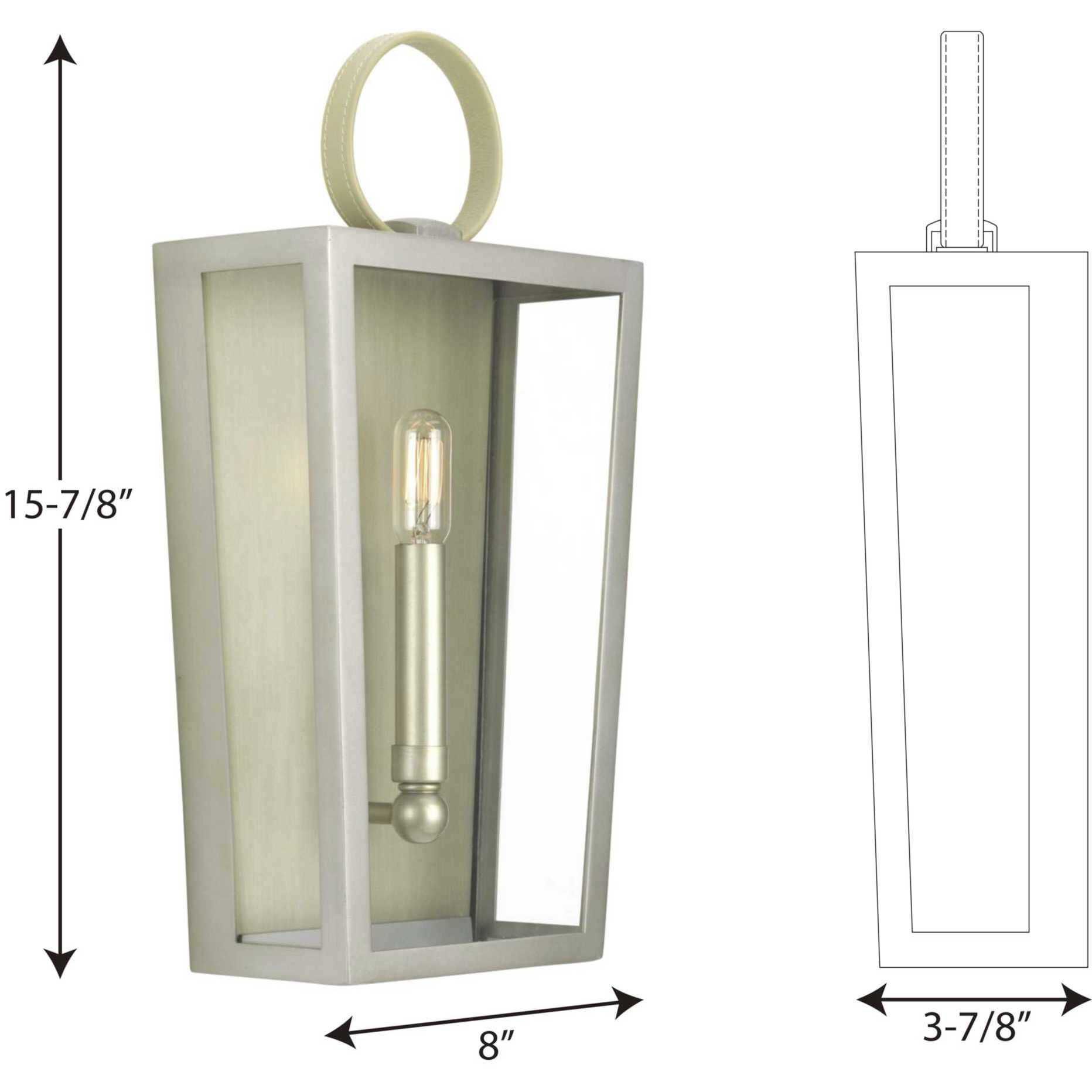Point Dume™ Shearwater Wall Sconce Wall Light in Antique Nickel, Design Series