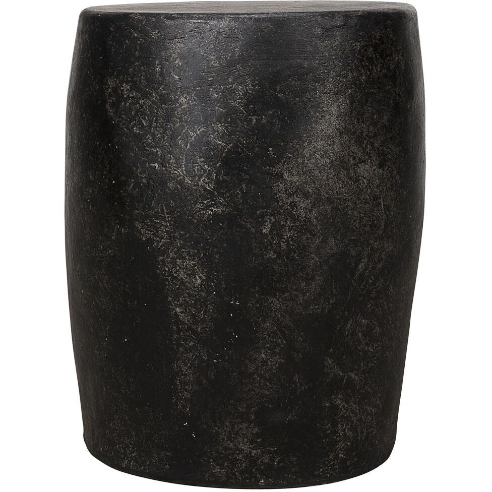 Head 19 X 14 inch Black Fiber Cement Side Table