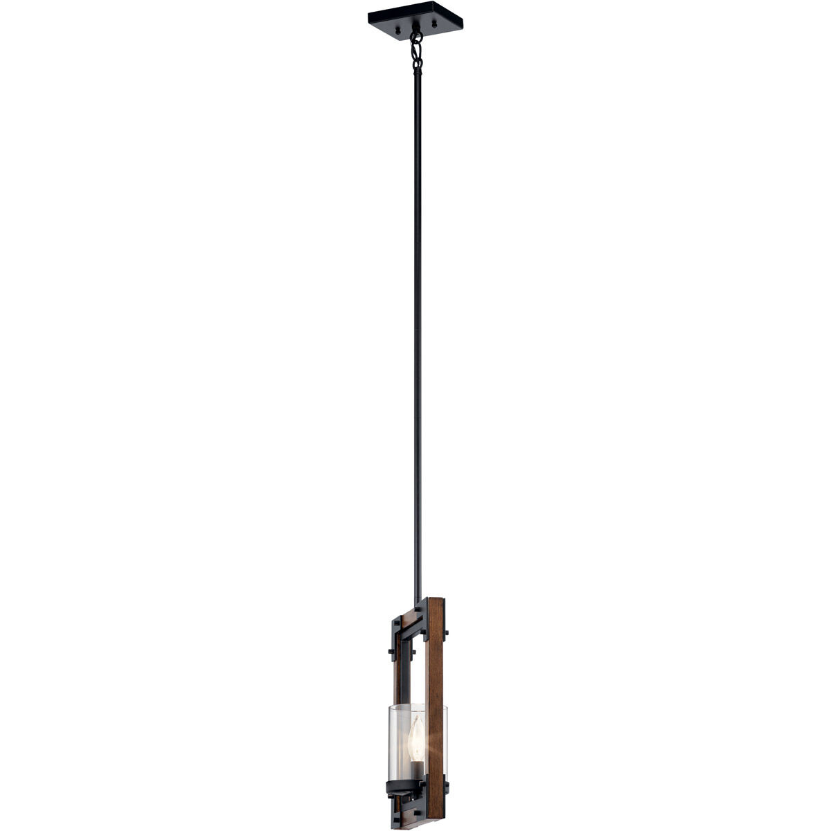 Marimount 1 Light 4 inch Auburn Stained Mini Pendant Ceiling Light
