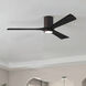 Atlas Irene-3HLK 60 inch Textured Bronze with Matte Black Blades Flush Mount Paddle Fan