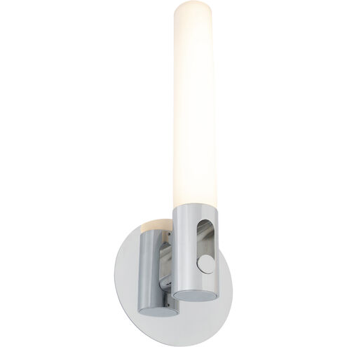 Clare LED 6 inch Chrome Bath Vanity & Wall Light, dweLED