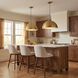 Vintage 1 Light 18 inch Natural Brass Pendant Ceiling Light