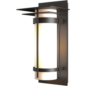 Banded 1 Light 16.2 inch Coastal Oil Rubbed Bronze Outdoor Sconce