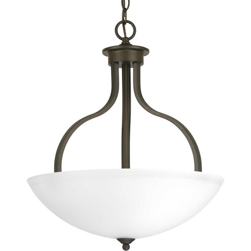 Laird 3 Light 17 inch Antique Bronze Inverted Pendant Ceiling Light