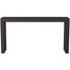 Jennifer 58 inch Black Console Table