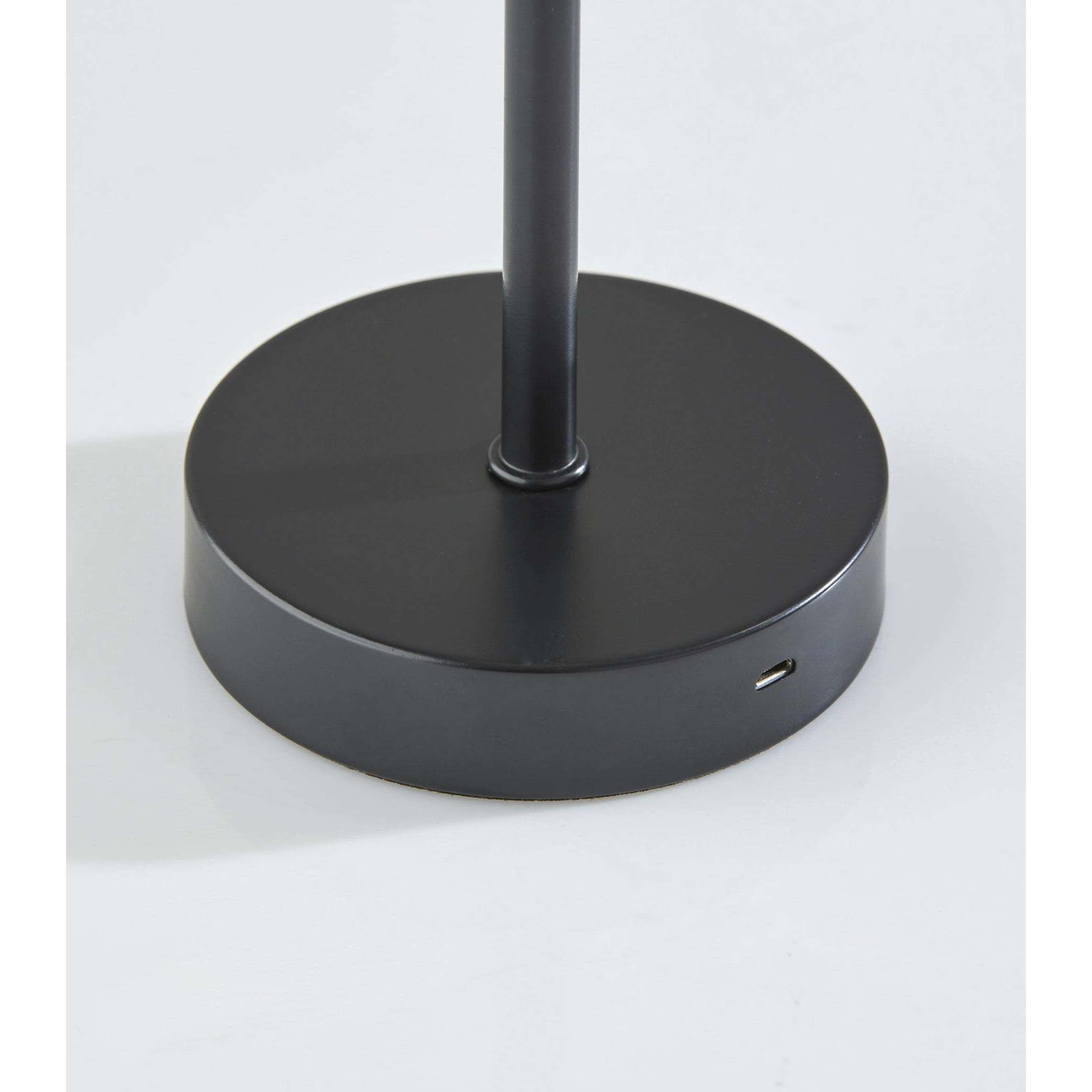 Benji 13.63 inch 1.50 watt Black LED Cordless Table Lamp Portable Light