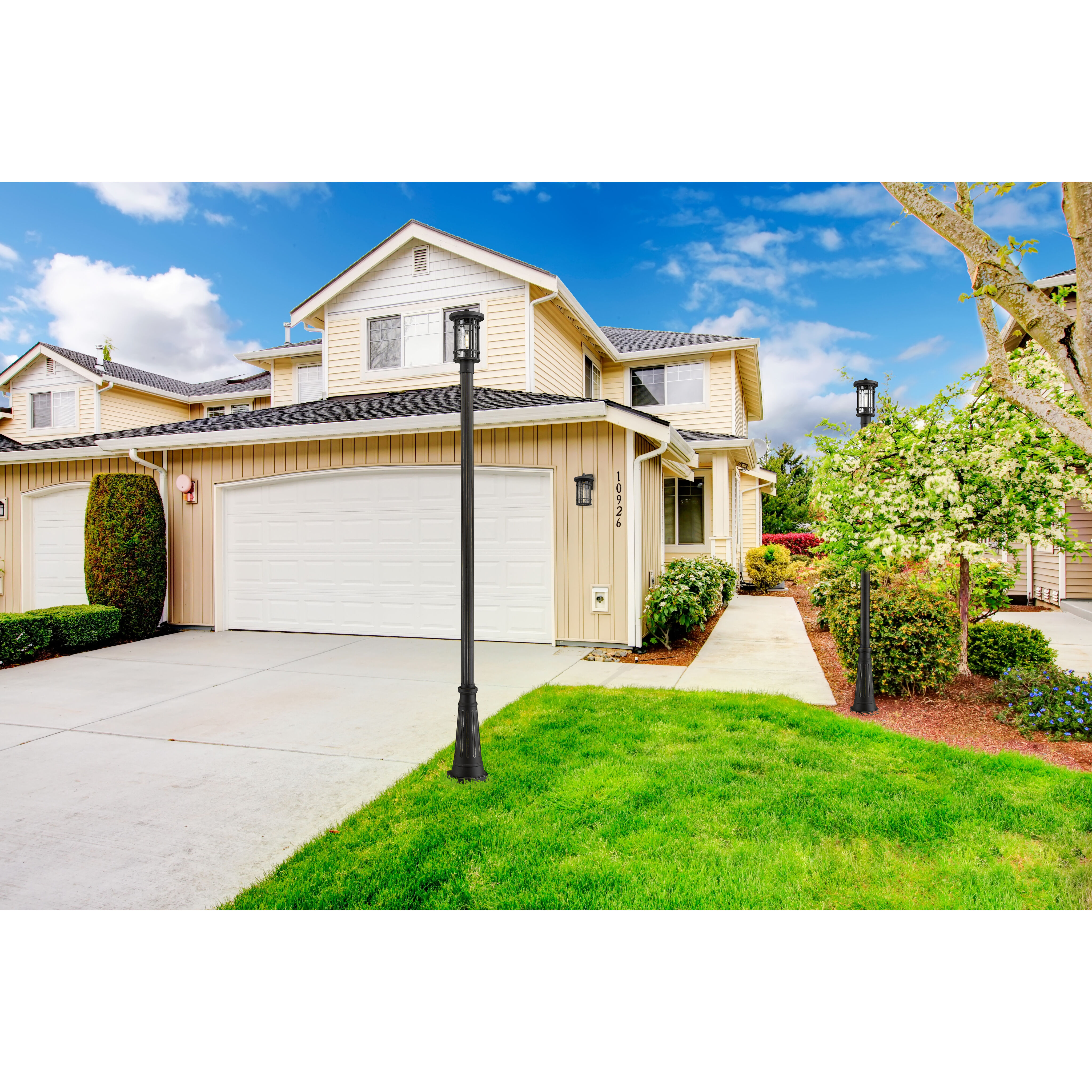 Jordan 1 Light 13.5 inch Oil Rubbed Bronze Outdoor Wall Light