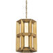 Austen LED 9 inch Aged Brass Mini-Pendant Ceiling Light