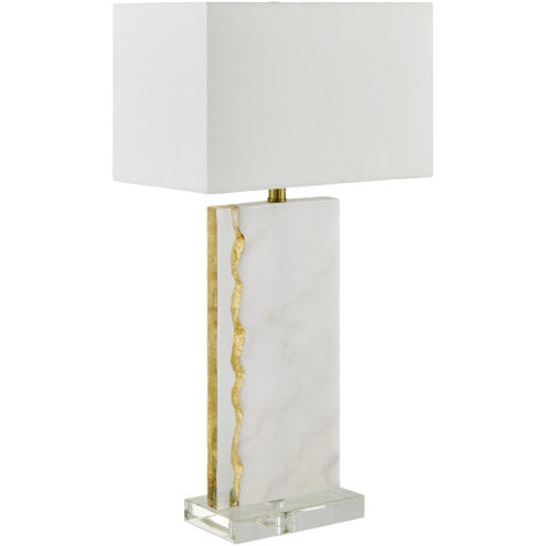 Fivo 26 inch 100 watt Painted Accent Table Lamp Portable Light