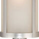 Phoenix 1 Light 15 inch Brushed Silver Exterior Post Mount Light