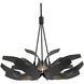 Corona 6 Light 26.9 inch Black Dining Pendant Ceiling Light