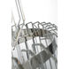 Waterford Killarney LED 19 inch Polished Nickel Layered Entry Chandelier Ceiling Light