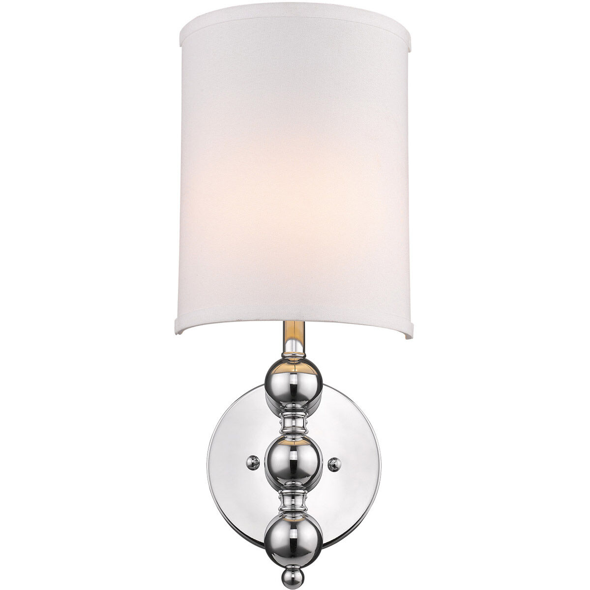 St. Clare 1 Light 8 inch Polished Chrome ADA Wall Sconce Wall Light