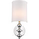 St. Clare 1 Light 8 inch Polished Chrome ADA Wall Sconce Wall Light