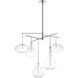 Visual Comfort Signature Collection Champalimaud Lomme LED 38.25 inch Polished Nickel Chandelier Ceiling Light, XL CD5025PN-CG - Open Box