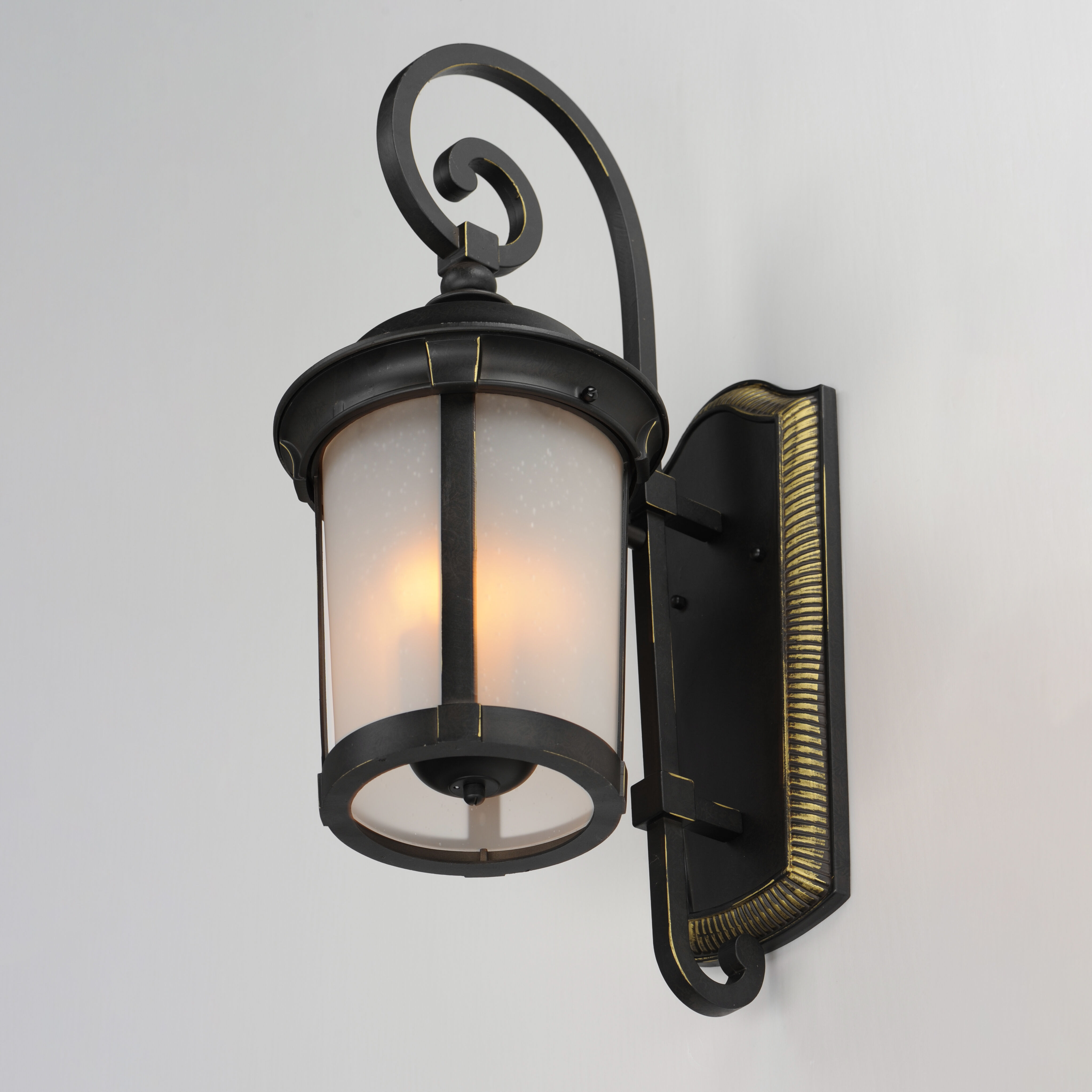 Dover LED E26 LED 25 inch Bronze Outdoor Wall Mount