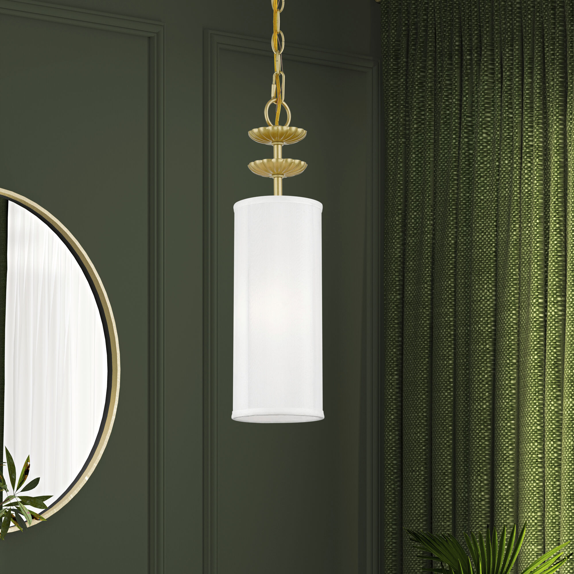 Brookdale 1 Light 5.13 inch Soft Gold Mini Pendant Ceiling Light