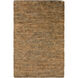 Essential 72 X 48 inch Brown and Black Area Rug, Jute