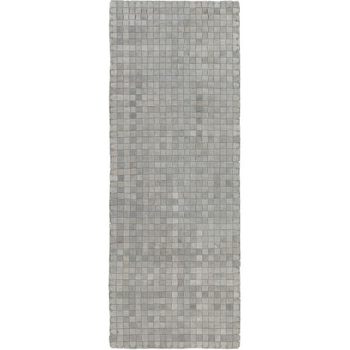Rock 72 X 48 inch Medium Gray Rug