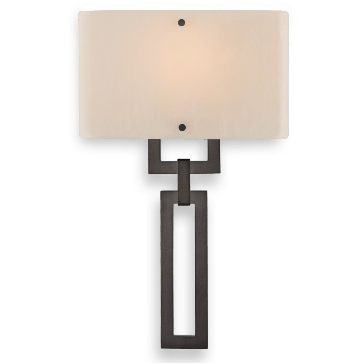 Carlyle 1 Light 11 inch Matte Black Cover Sconce Wall Light in Ivory Wisp, Quattro