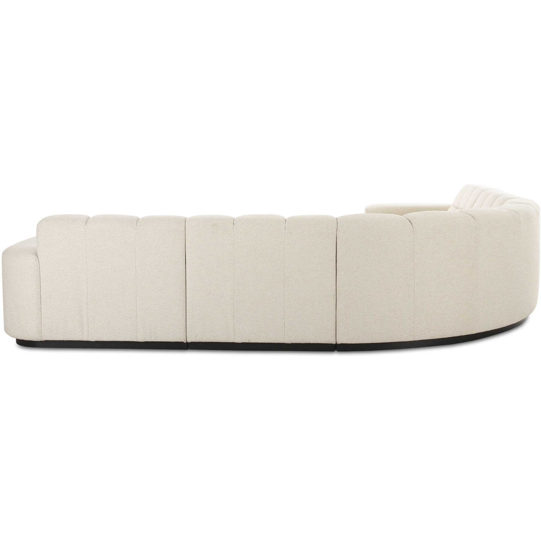 Roman Beige L-Shaped Sectional