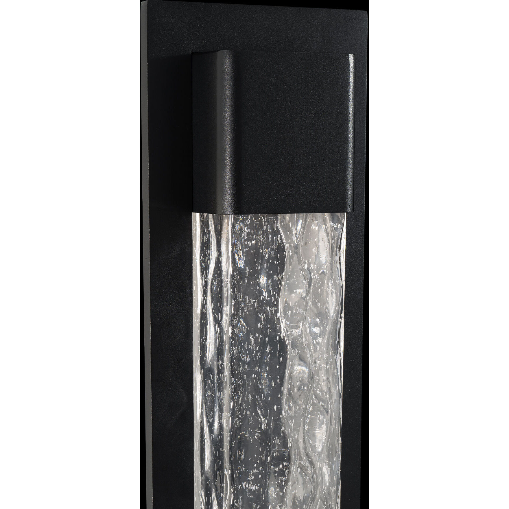Mist LED 22.8 inch Black Outdoor Post Lighting