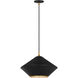 TOB by Thomas O'Brien Stanza 1 Light 19 inch Midnight Black Pendant Ceiling Light