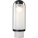 Alcove 1 Light 23.2 inch Coastal Black Outdoor Sconce in Frosted, Large