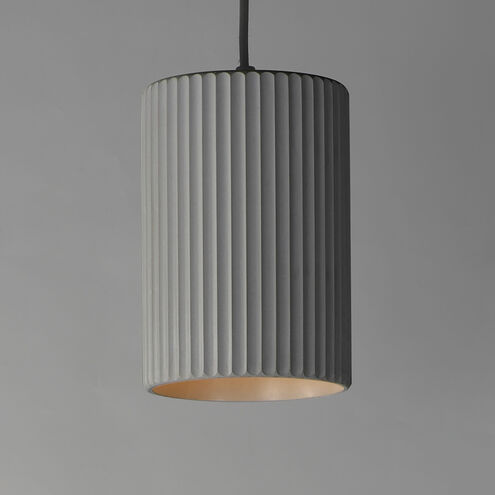 Souffle LED 5.75 inch Gray Single Pendant Ceiling Light