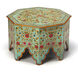 Priya Hand Painted 29 X 29 inch Artifacts Cocktail Table