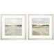 Landscapes Orange and Pink Framed Art