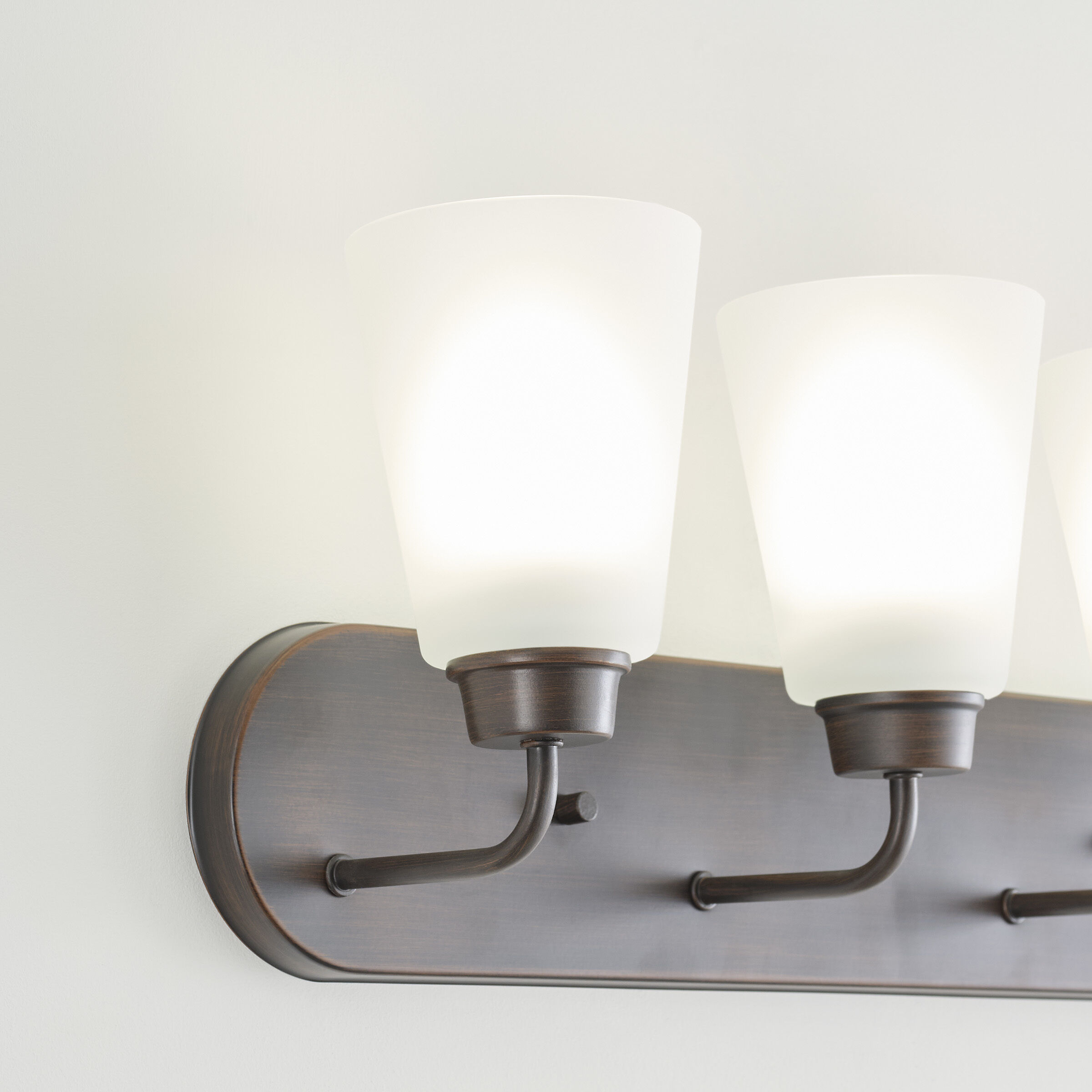 Kerrville 4 Light 24.63 inch Bronze Wall Bath Fixture Wall Light